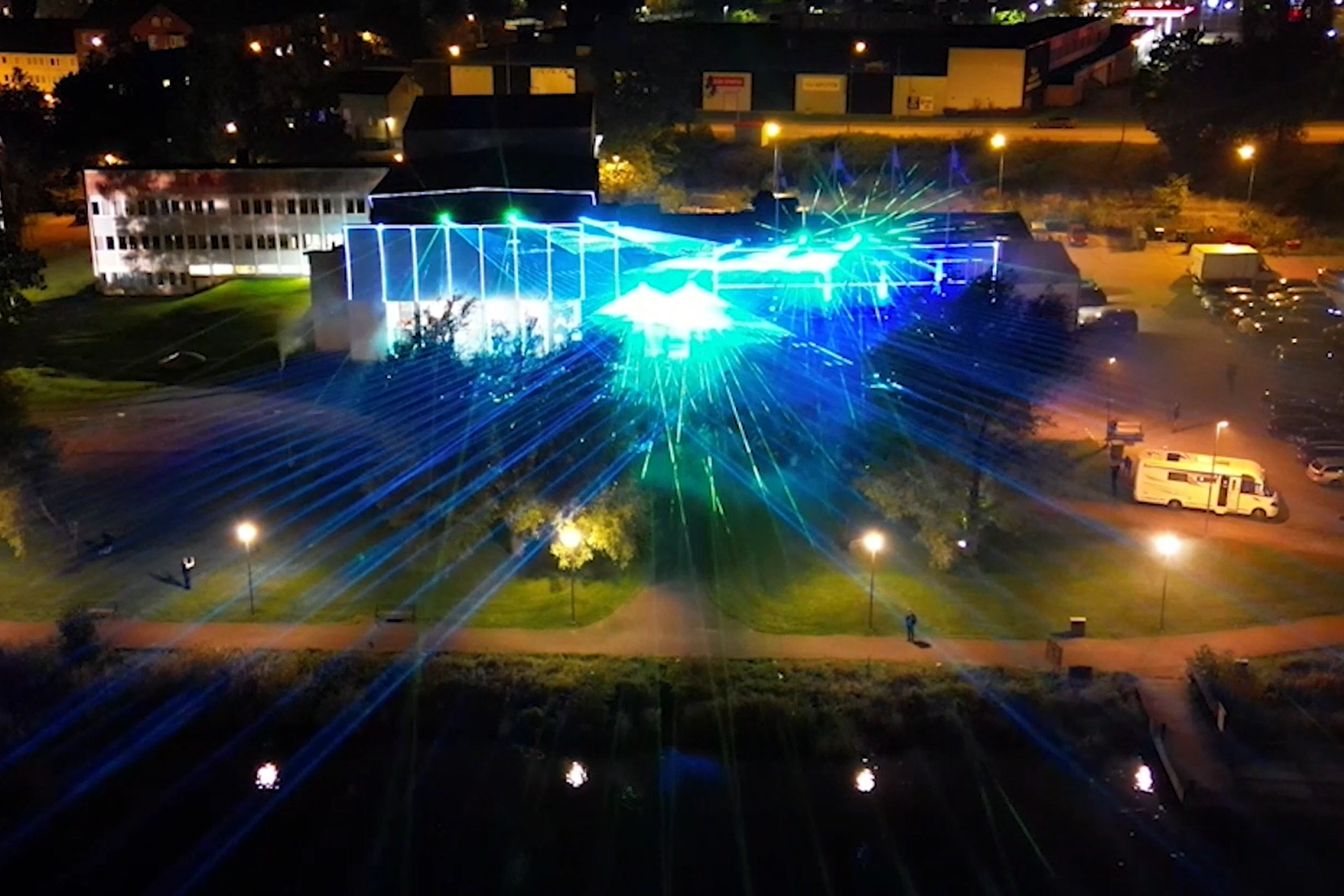 Lasershow nyhet